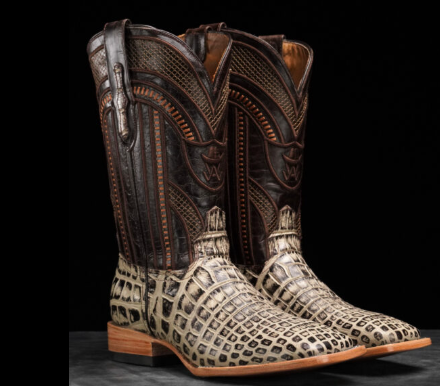 Orix Alligator Belly – Square Toe