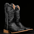 Black Ostrich – Ranch Square Toe