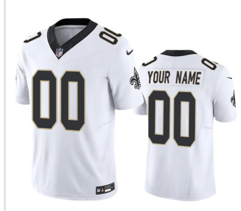 New Orleans Saints Active Player White  F.U.S.E. Vapor Untouchable Limited Stitched Jersey