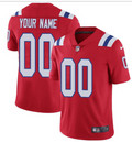 New England Patriots Red Alternate Vapor Untouchable NFL Stitched Limited Jersey
