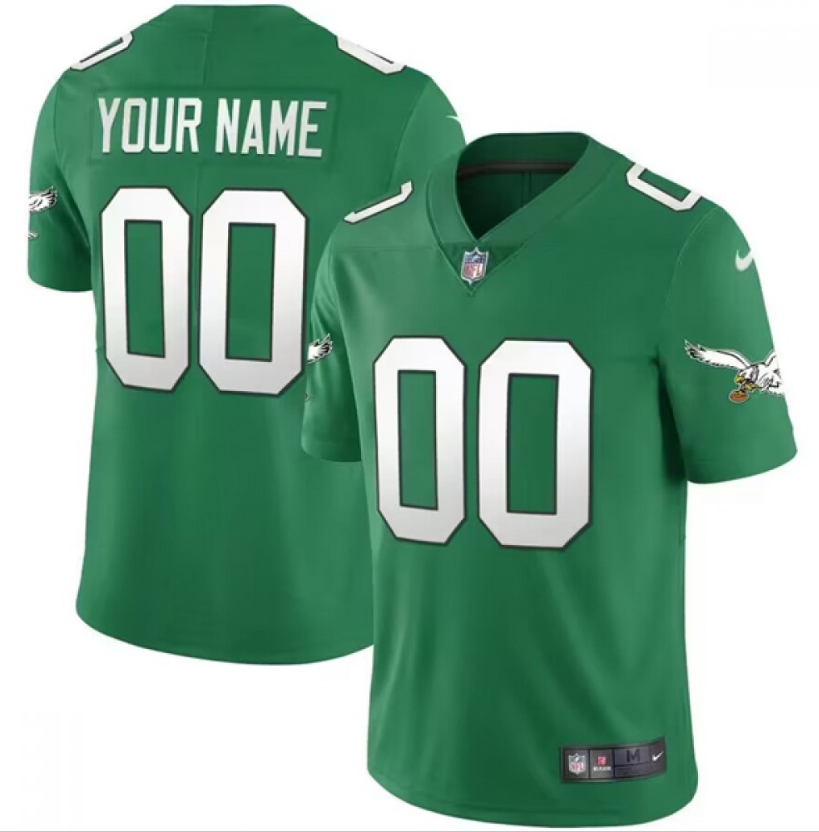 Philadelphia Eagles ACTIVE PLAYER Green Vapor Untouchable Limited Stitched Jersey