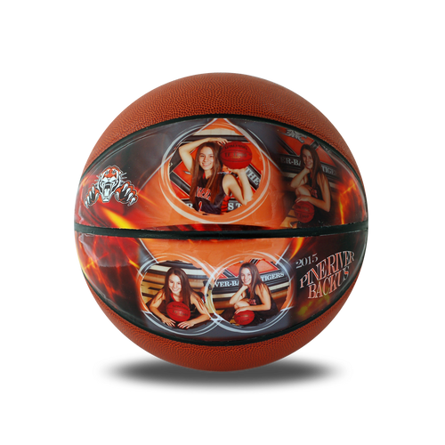 Custom basketball