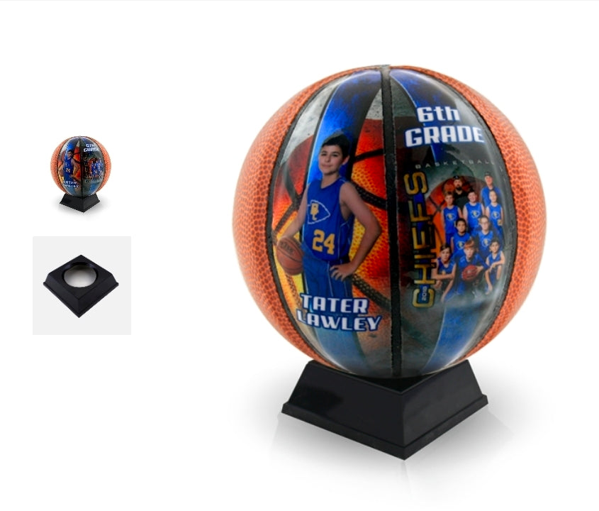 Custom basketball